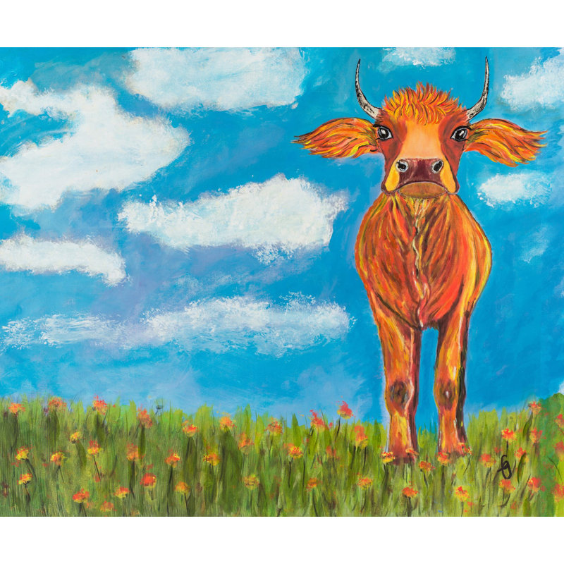 France Gilbert - Wrapped Canvas Painting, 61cm H x 74cm W