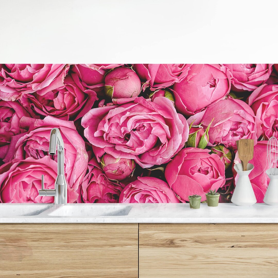 90 cm x 315 cm PVC-Spritzschutzpaneel Hendrickson