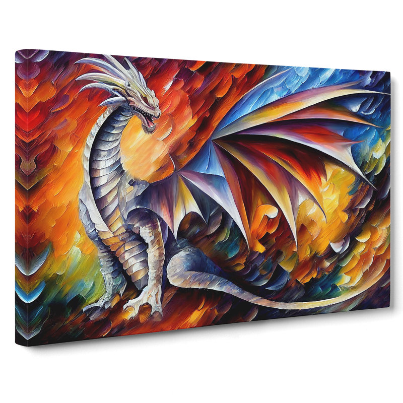 Dragon Art Vol.1 - Wrapped Canvas, 35cm H x 50cm W x 3cm D
