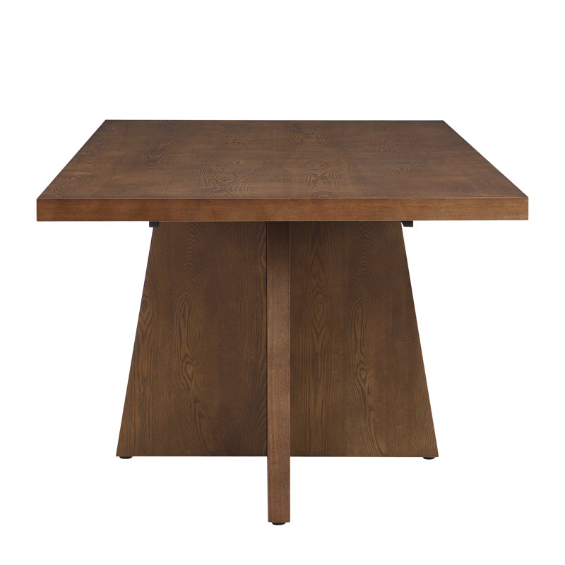 Table de salle à manger Huxen, Noyer