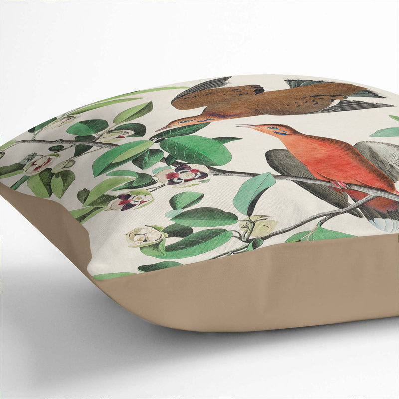 Square Cushion, 40cm H x 40cm W x 15cm D, Stone