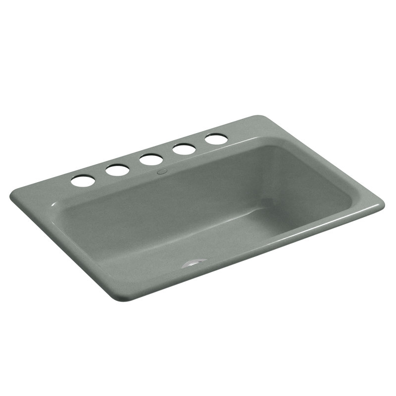 Évier de cuisine Kohler Bakersfield L 31 po x l 22 po, Basalte