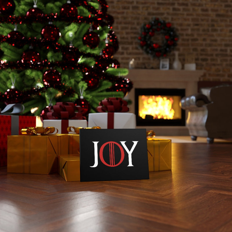 Joy - Wrapped Canvas Print, 46cm H x 61cm W