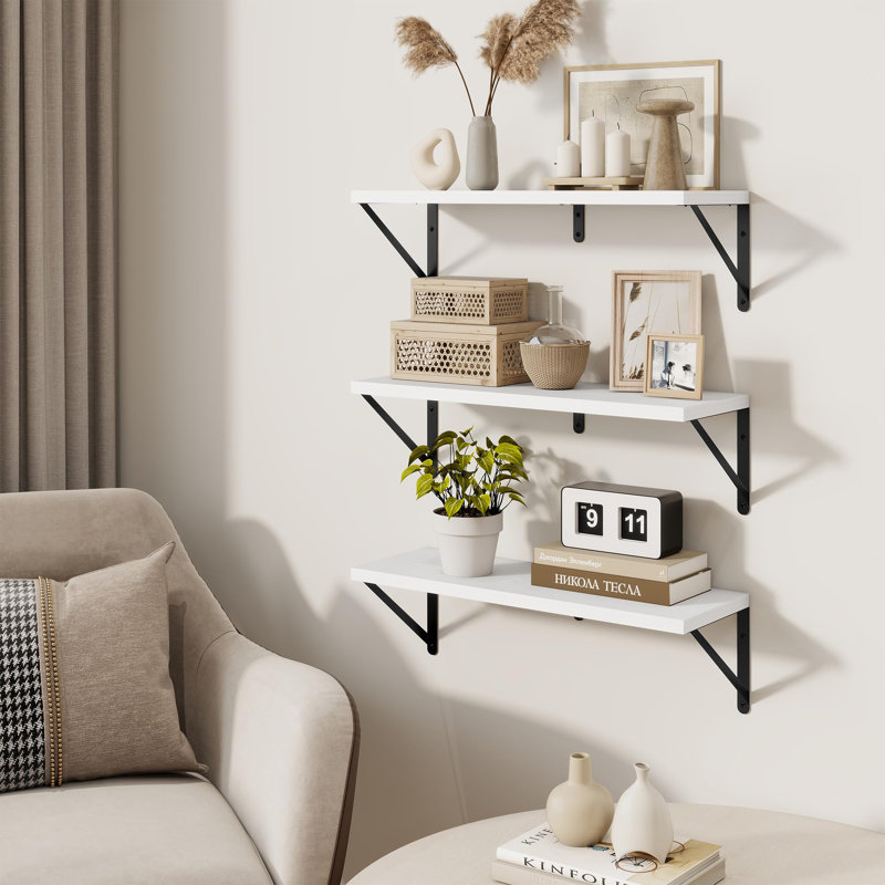 Floating Shelf, White