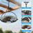 20" Outdoor Waterproof Fandelier Ceiling Fan with Dimmable LED Light and Remote-1691773888