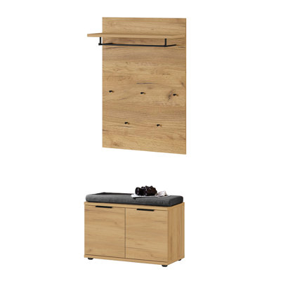 Shelton Hall Tree with Bench and Shoe Storage