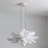 1-Light Pendant Light Flower White-972969282