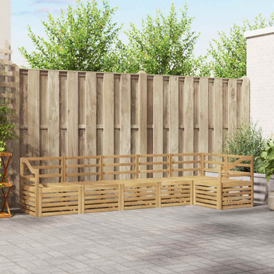 304cm Wide Patio Sectional Set
