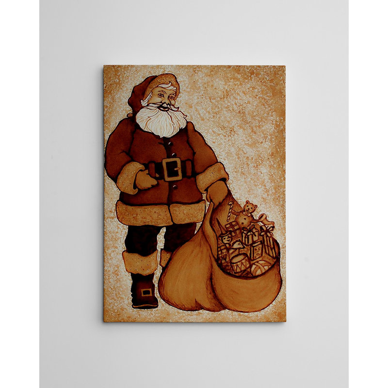 Peinture décorative sur toile, H 27,56 po x l 19,69 po