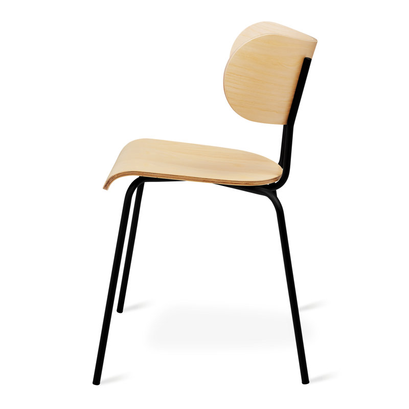 Bantam Dining Chair, Blonde Ash/Black