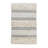 Woven Texture Stripe Bath Rug Grey 22X58"
