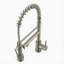 Brushed Nickel Kitchen Faucet With Pull Down Sprayer - Touch On, Single Handle, 2-Function, Stainless Steel, Single Hole Installation | Gift Idea-122633972