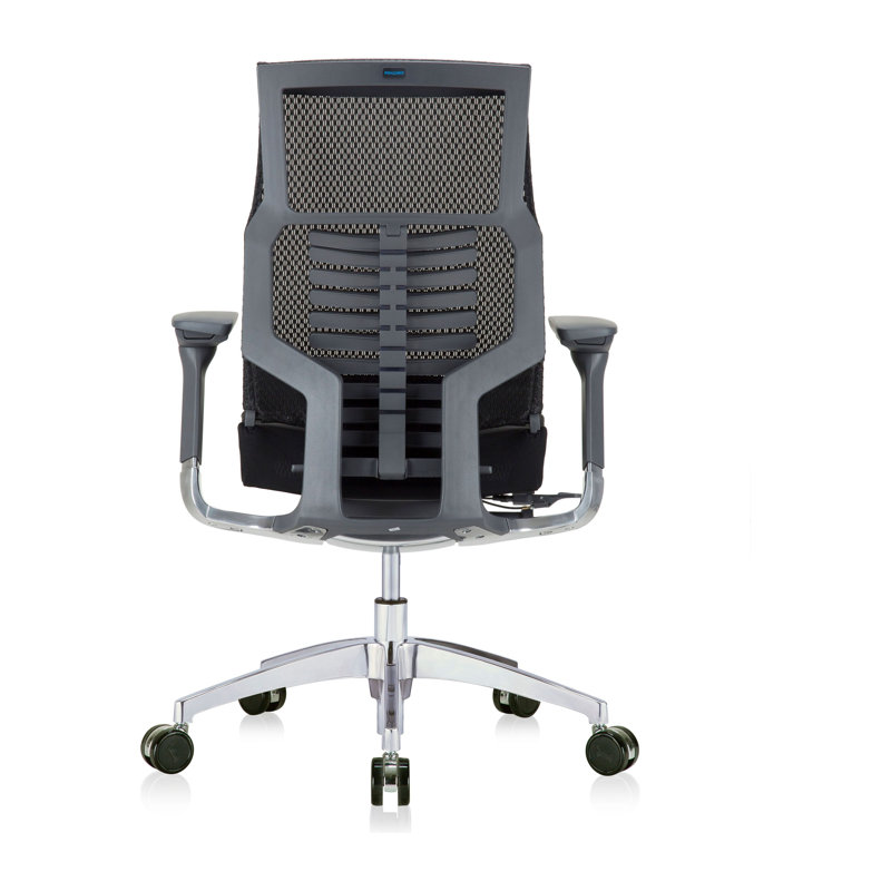 Mesh Executive Chair with Headrest, Black, Black