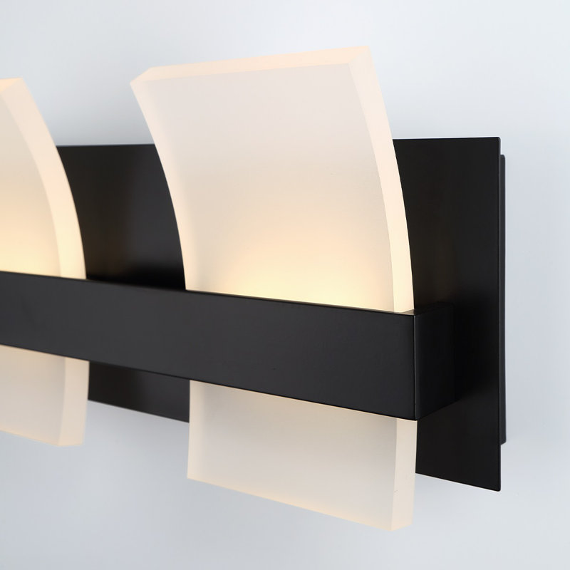 Coiffeuse 3 lumières Cambridge en noir