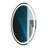 Capote 24x32 Oval LED Mirror with Defogger, Adjustable Light Temperature, Dimmer, and Smart Memory