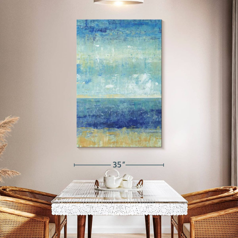 " Beach Horizon II " Print, 51" H x 34" W x 1.25" D