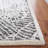 Geesey Hand Tufted Wool/Bamboo Silk/Cotton with Cotton Backing Floral Rug in Ivory/Black-2068382138