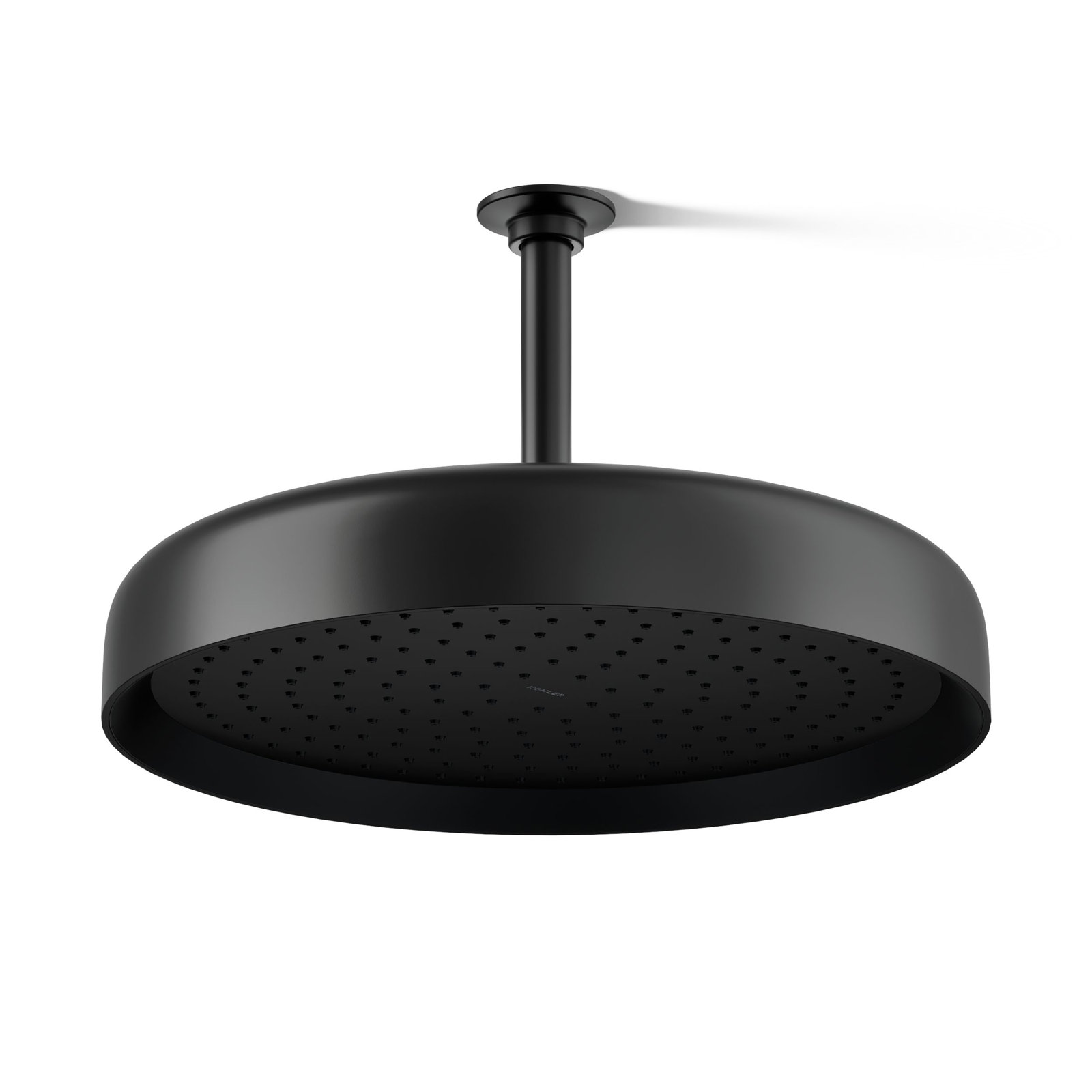 Statement 14" 2.5 GPM Round Rainhead, Matte Black