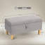 71cm Wide Rectangle Solid Colour Storage Ottoman with Storage-1901804708