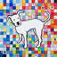 Pop Dog Painting by JP Kilkenny-70492270