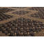 Tapis brun tissé à la machine Sarinah-287382668