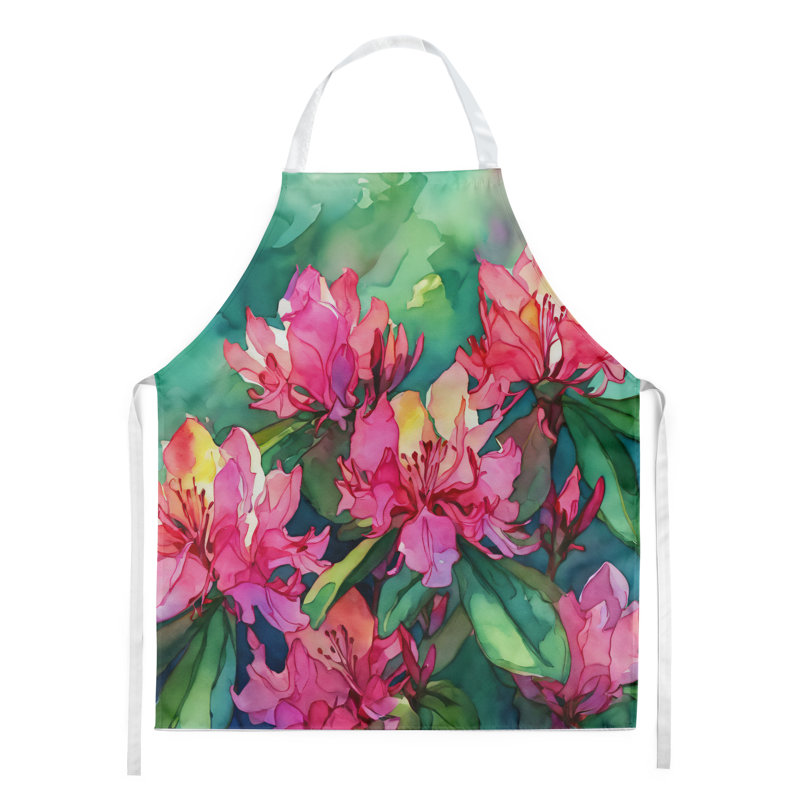 Iris du Tennessee en tablier aquarelle, Rhododendrons de West Virginia