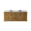 Ensemble de meuble-lavabo double l 84 po Zoila-1224928369