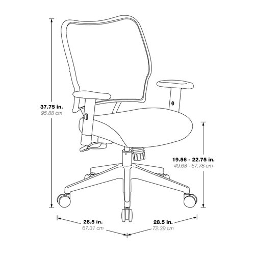 Symple Stuff Pascarella Mesh Task Chair & Reviews | Wayfair