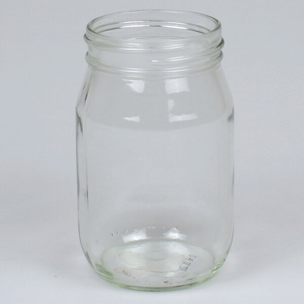 Winston Porter 4 - Piece 10oz. Glass Mason Jar Glassware Set
