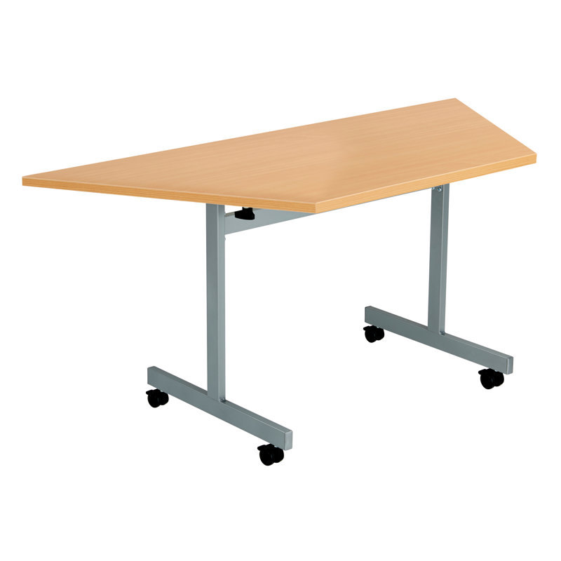 Bouton Trapezoidal Conference Table, Beech, H72 x L160 x W80cm