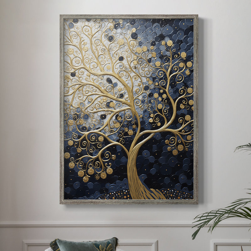 «LANDSCAPES Series CCV», reproduction encadrée - bois massif, H 15 po x l 12 po