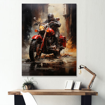 Crimson Thunder Red Dirt Bike II