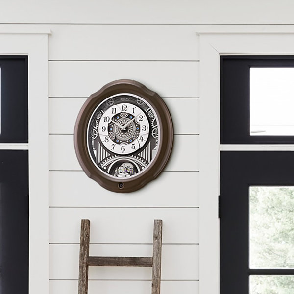 Decorative Wall Clocks For Living Room Seiko MELODIES IN MOTION