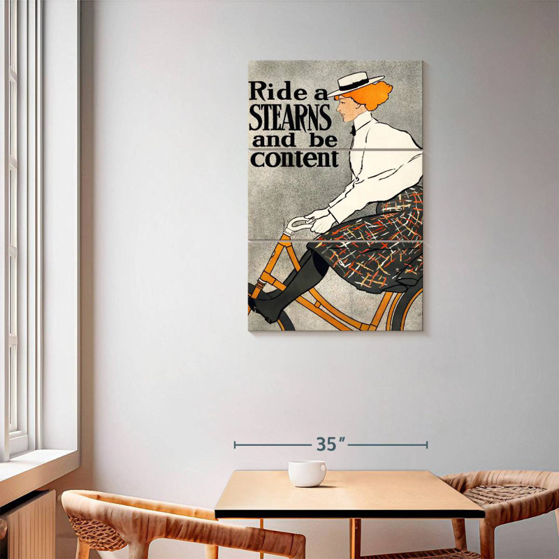 Senne Ride A Stearns And Be content, H 57 po x l 36 po