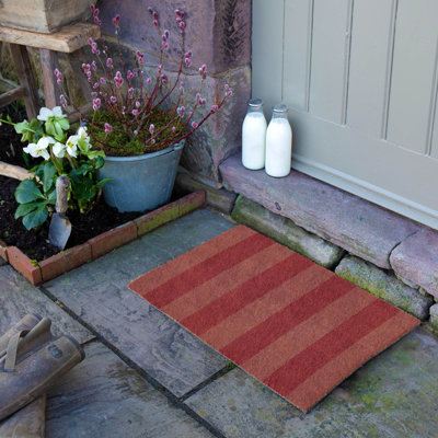 Stripe Coir Doormat