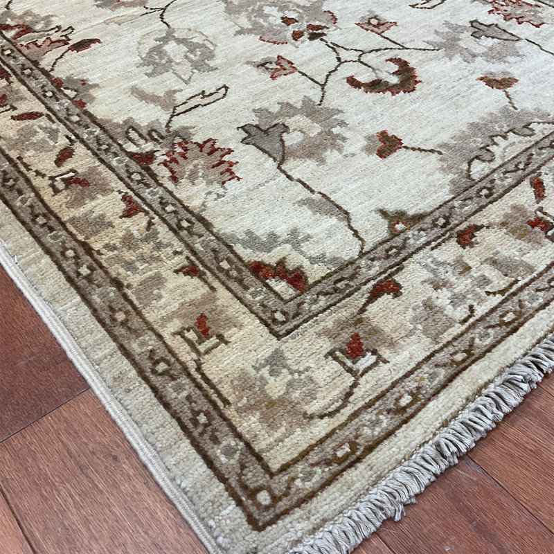 Tapis en laine fait à la main Oushak