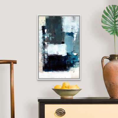 «Blue Green I» par Kari Taylor - reproduction d'art sur toile