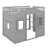 House Loft Bed With Ladder-1737779453