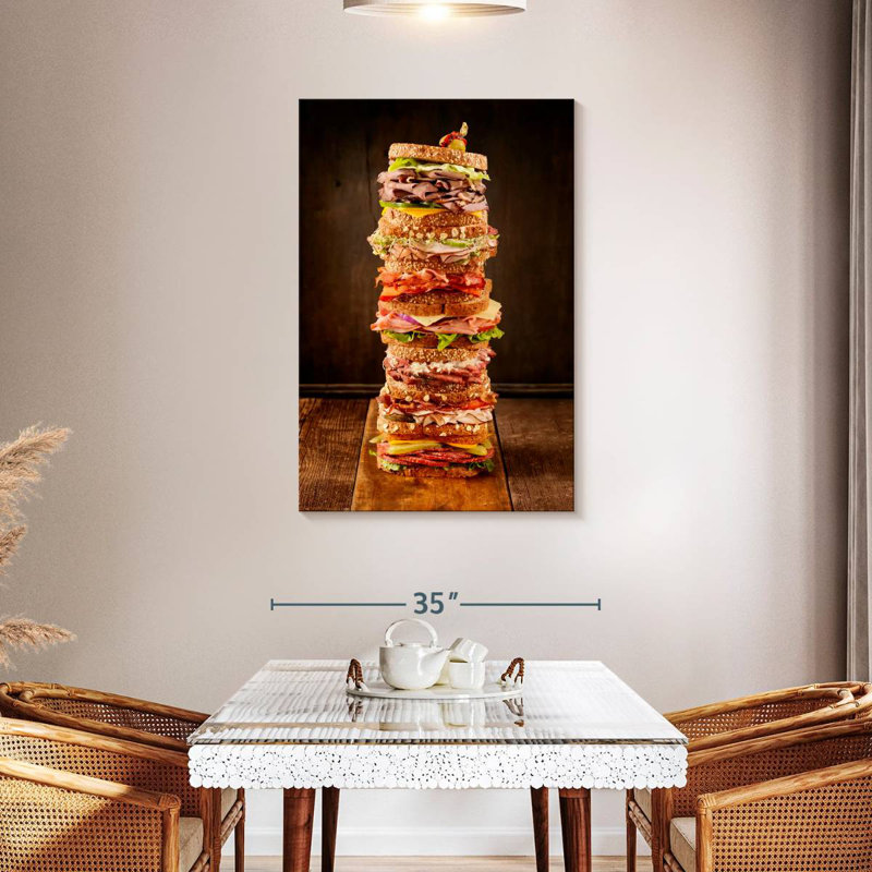 Yarlin Sandwich Stack, 45" H x 30" W