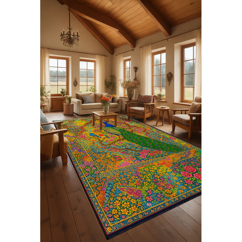 Tapis gris tissé Mosso, 4'11" x 7'7"