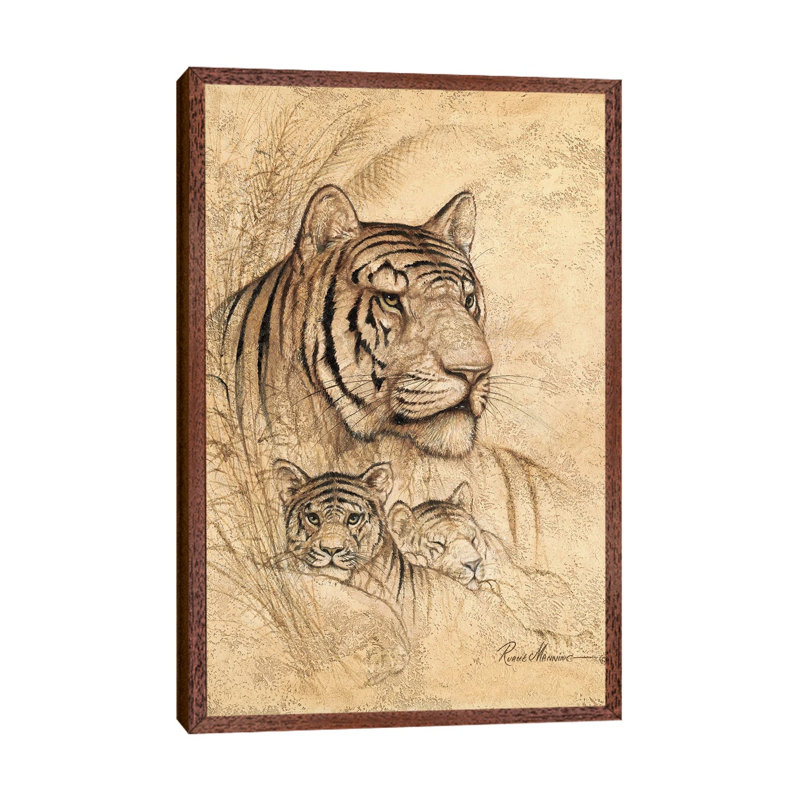 Fear No More 1 Piece Wall Art on Canvas, 66.04 cm H x 45.72 cm W, Classic Wood Framed