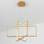 Vollmer 3-Light Dimmable LED Square/Rectangle Chandelier-552671485