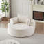 Canapé-lit 55 po en éponge simple sans assemblage en chenille de 55 po-301892459-301892463