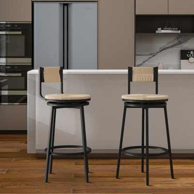 Tabouret de comptoir pivotant 26,7 po