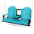 Bleu Aruba / noir est en rupture de stock