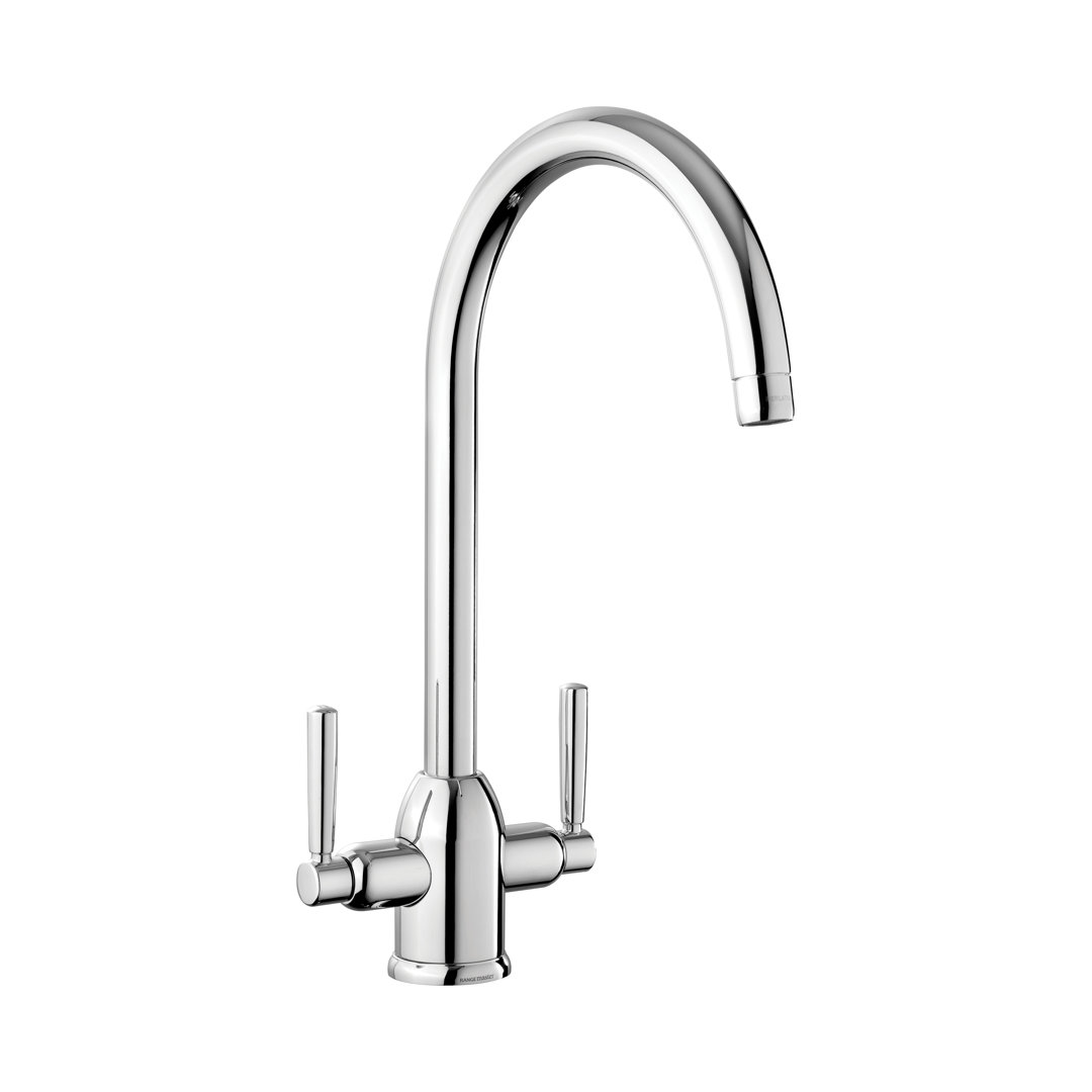 Twin Lever Monobloc Tap