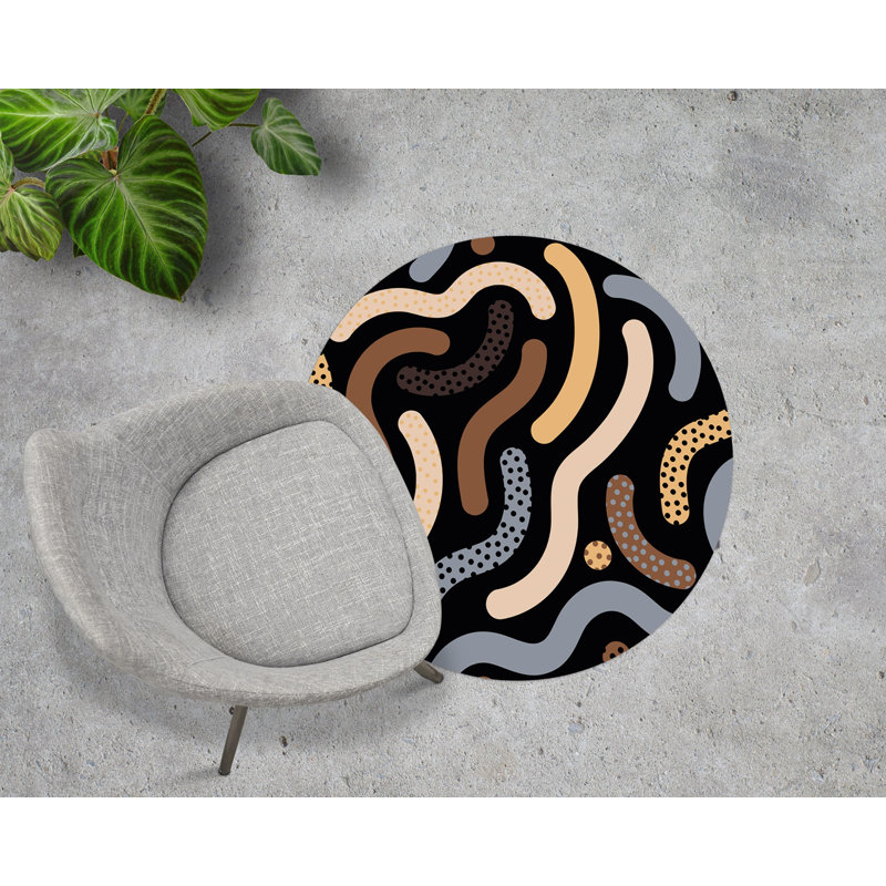 Kartis Hard Floor Straight Round Chair Mat