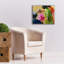  «Well Now, Who's That» par Bebe Keith, art mural sur toile, 24 po x 20 po