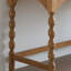 Bureau rectangulaire en bois massif avec 2 tiroirs Burlywood