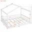 Structure de lit en bois avec clôture-962204999-962204998